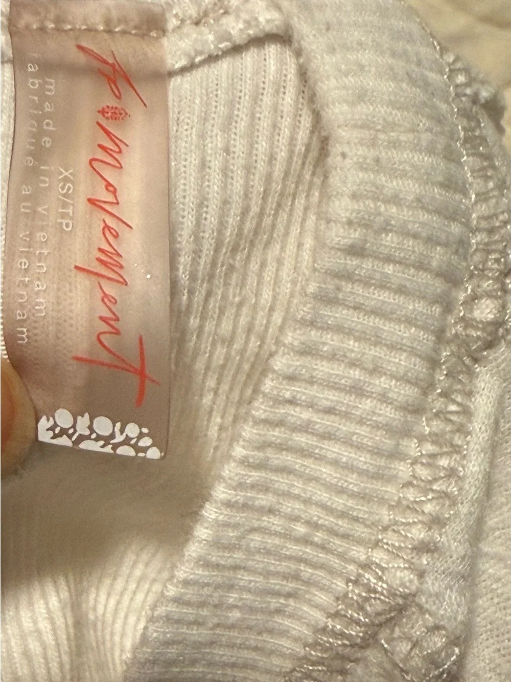 Free people movement Women's white (most like of white)Open-Back XS